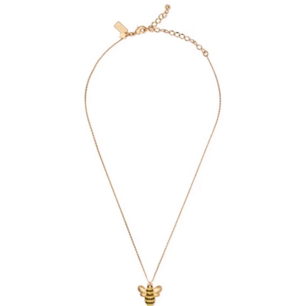 $78 Kate Spade picnic perfect pave bee pendant - Picture 4 of 6